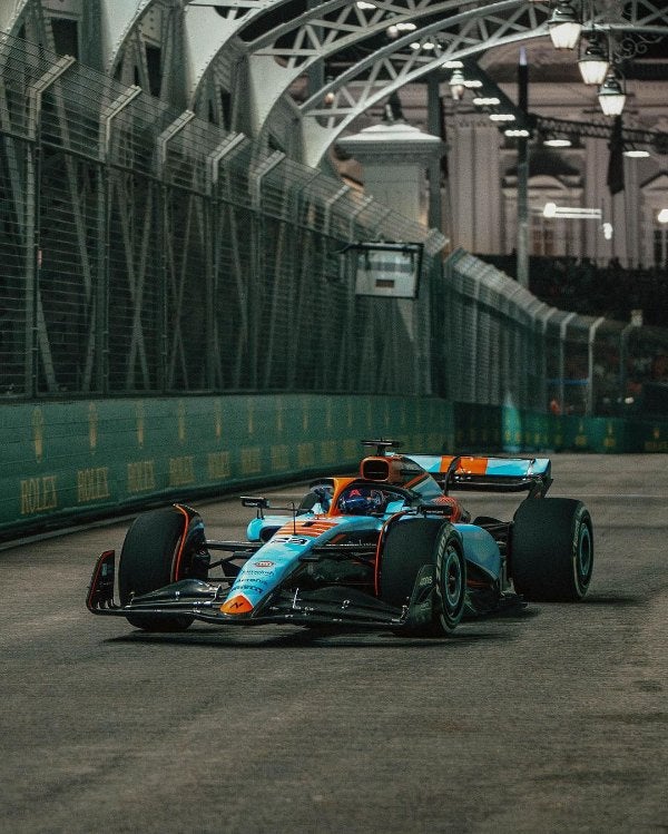 Alex Albon corriendo con Williams 