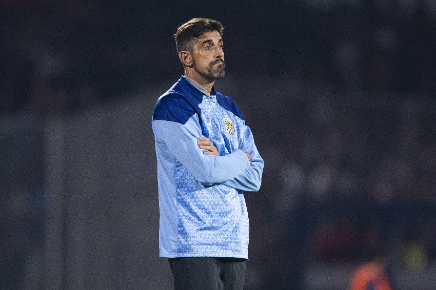 Paunovic en la derrota de Chivas ante Pumas