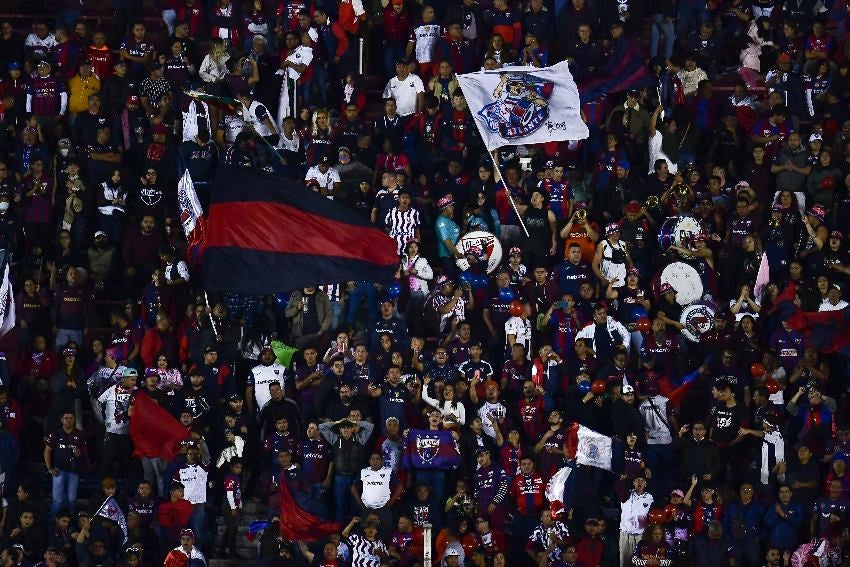 Afición del Atlante en un partido