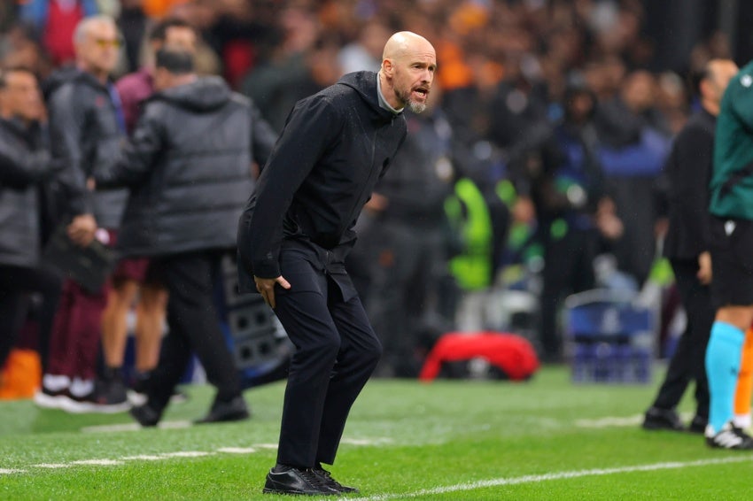 Ten Hag ha sido cuestionado por los aficionados 