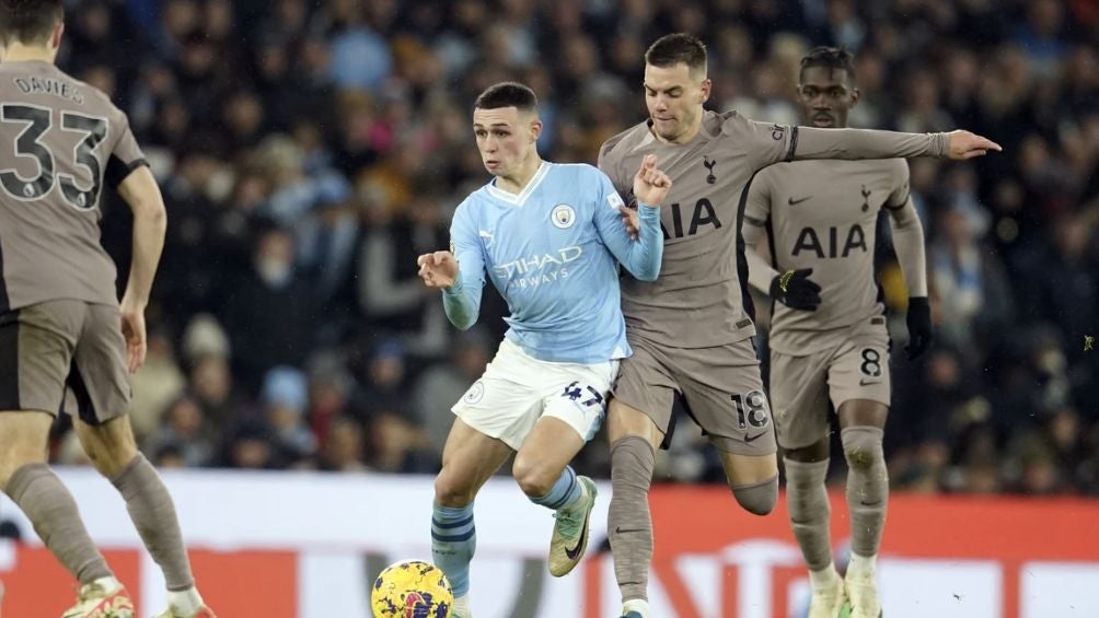 Foden en el empate frente al Tottenham