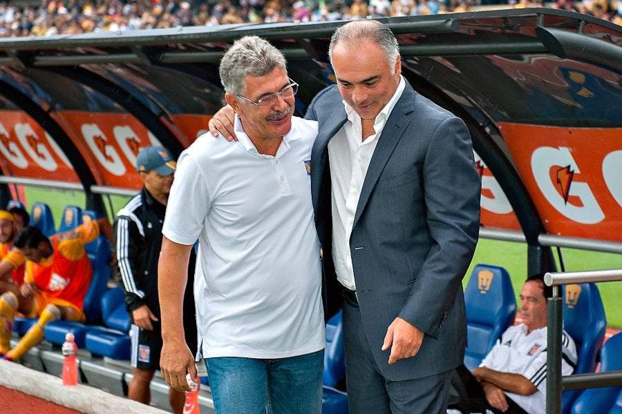 Ricardo Ferretti con Guillermo Vázquez