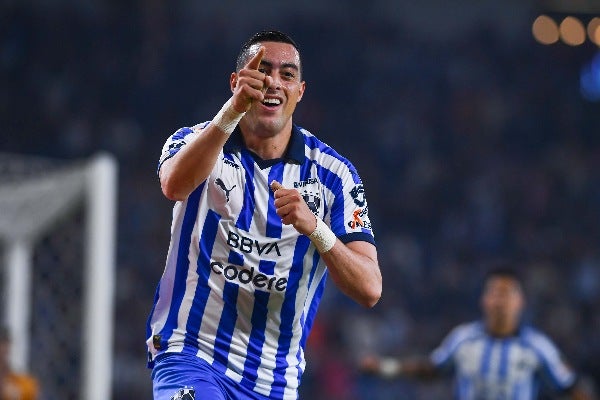 Funes Mori jugando con los Rayados 