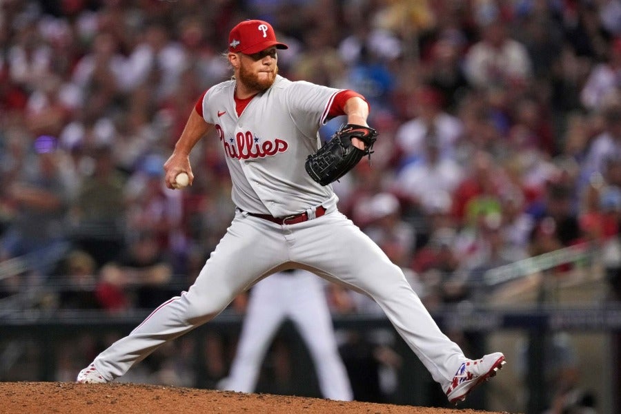 Craig Kimbrel lanzó con Phillies en 2023