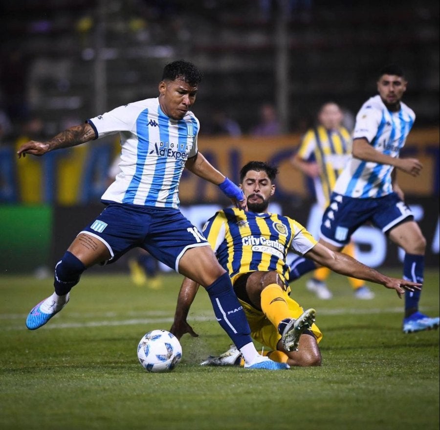 Roger Martínez, actual jugador de Racing Club