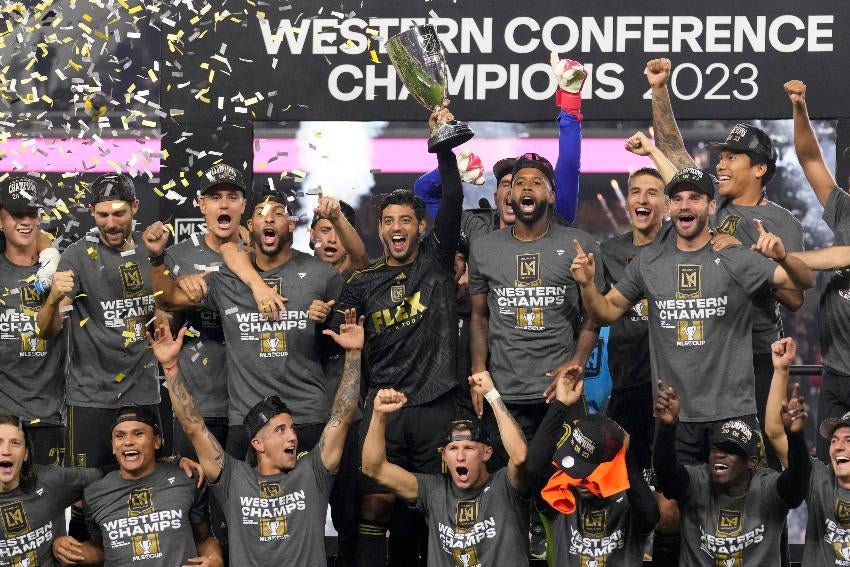 LAFC ganó el título de la Conferencia en la MLS