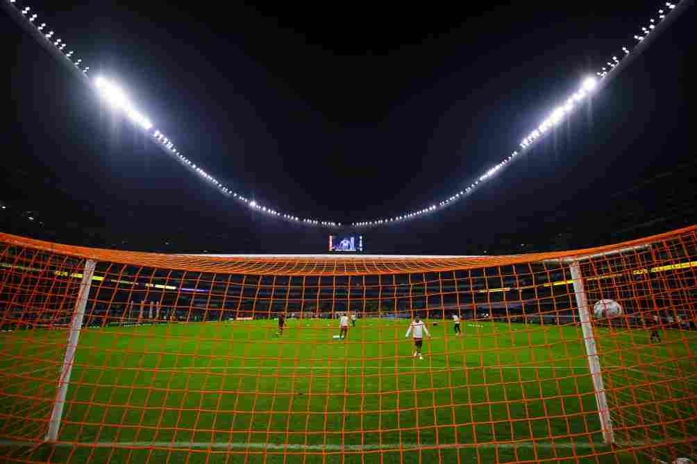 El Estadio Azteca previo al partido ante San Luis