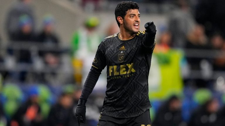 Carlos Vela jugando con LAFC