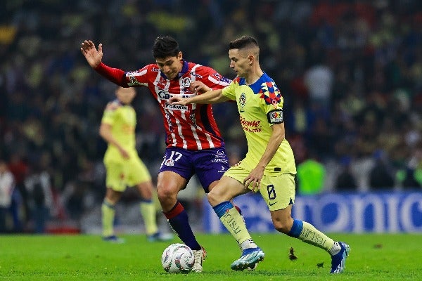 América enfrentando al Atlético San Luis 