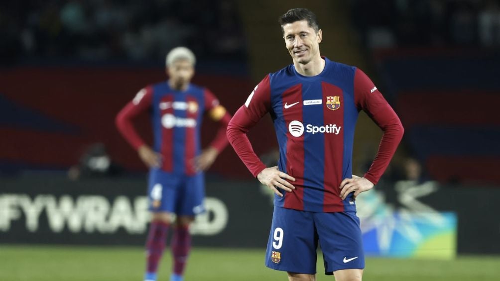 Lewandowski tras el partido ante Girona