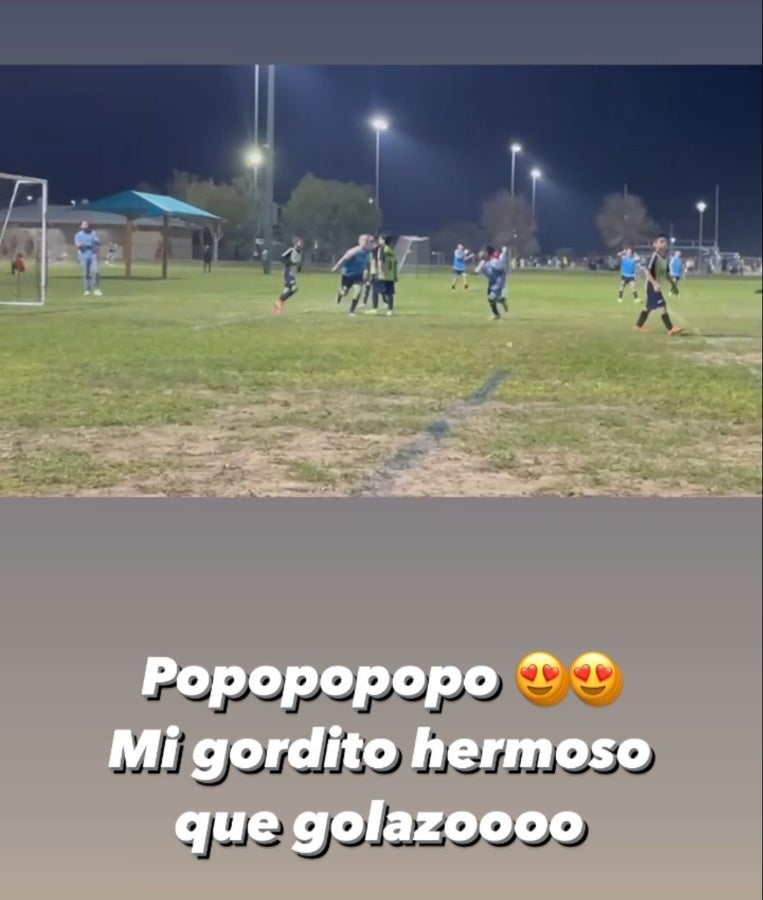 Gigna presumió el golazo de su hijo