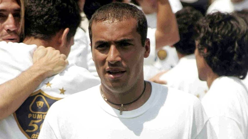 Da Silva en la celebración del campeonato de 2004