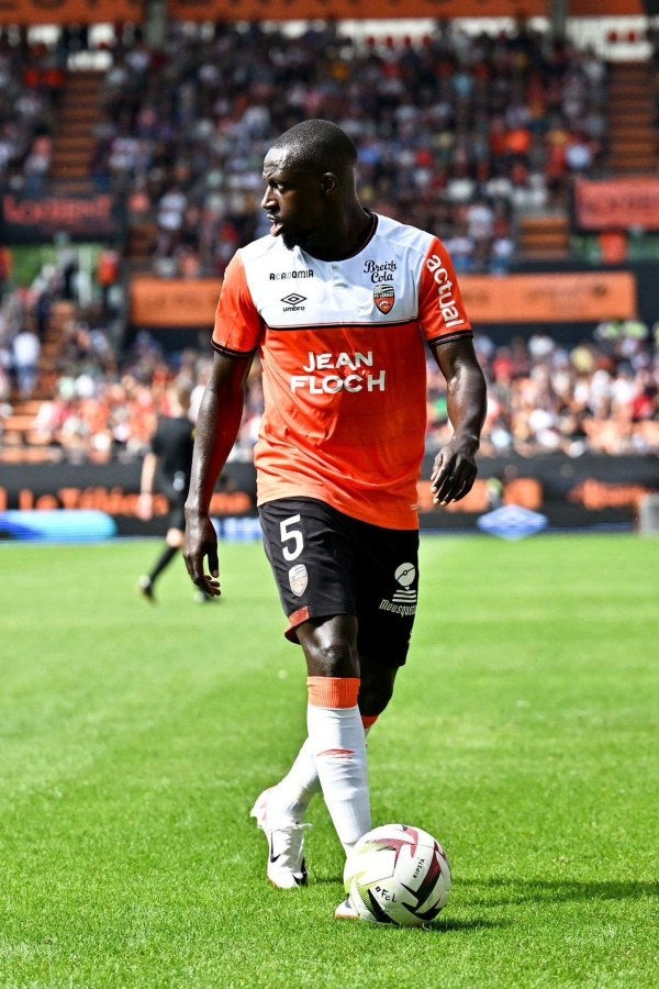 Benjamin Mendy con el Lorient