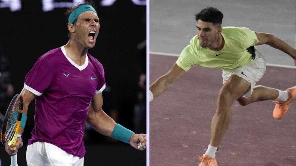 Carlos Alcaraz y Rafa Nadal se enfrentarán en Las Vegas en un juego de exhibición