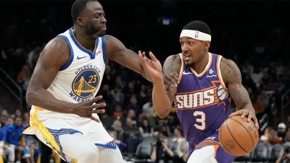 El alero de Golden State en el juego ante los Suns