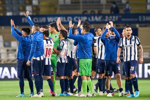 Rayados disputando el Mundial de Clubes 