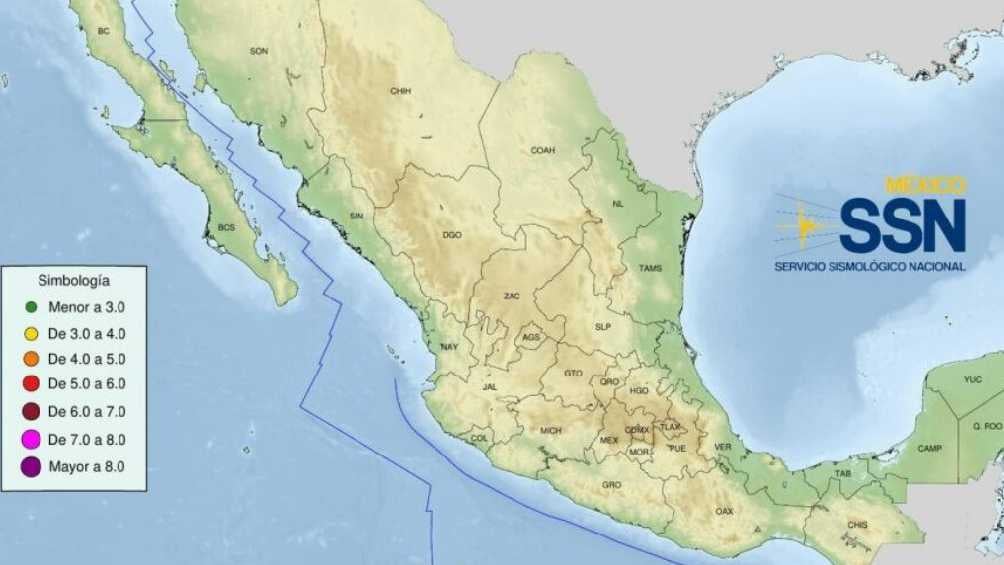 El temblor de mayor magnitud fue de 5.8 con epícentro en Cd. Hidalgo. 