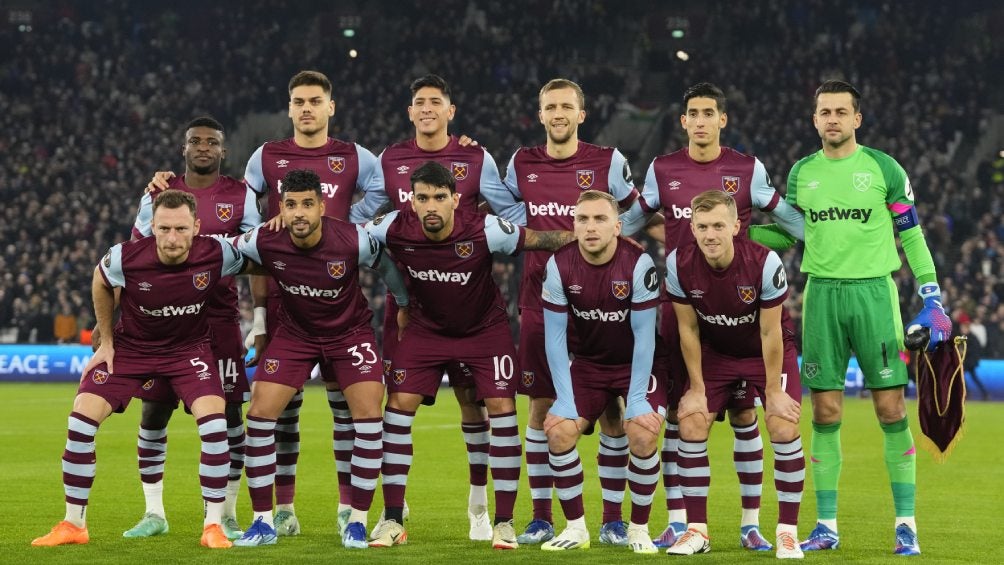 El 'Machín', parte del 11 inicial de los Hammers