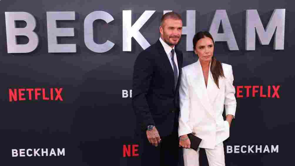 David y Victoria en el estreno del documental de Netflix