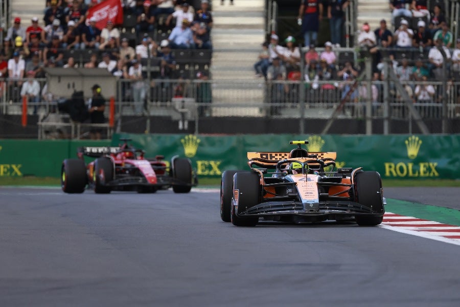 Sainz destacó el repunte de McLaren en 2023