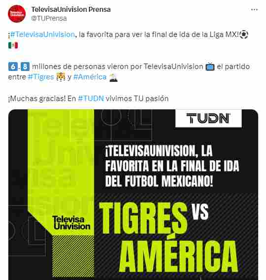 Así fueron los ratings, de acuerdo con Televisa