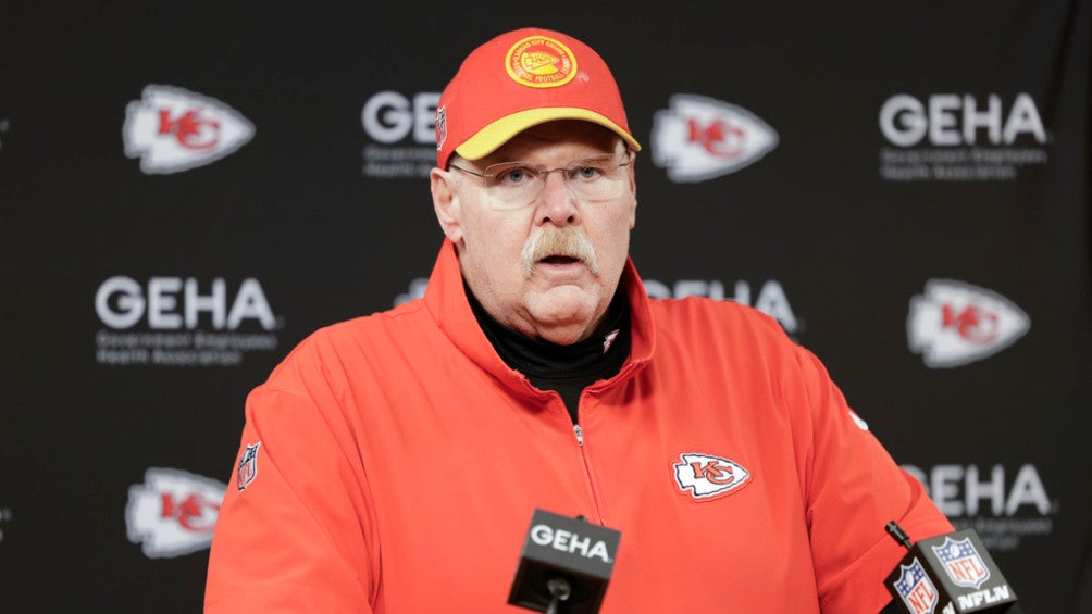 Andy Reid ganó su primer anillo de Super Bowl con los Chiefs.