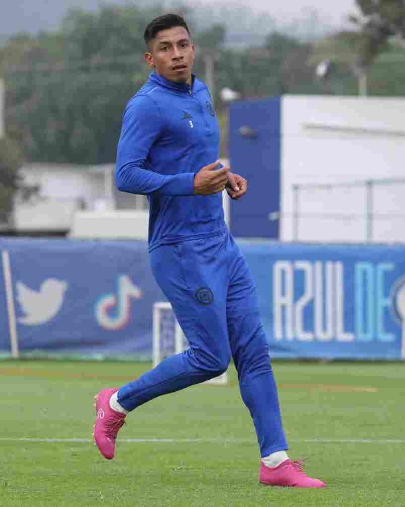 Sepúlveda en la pretemporada de Cruz Azul