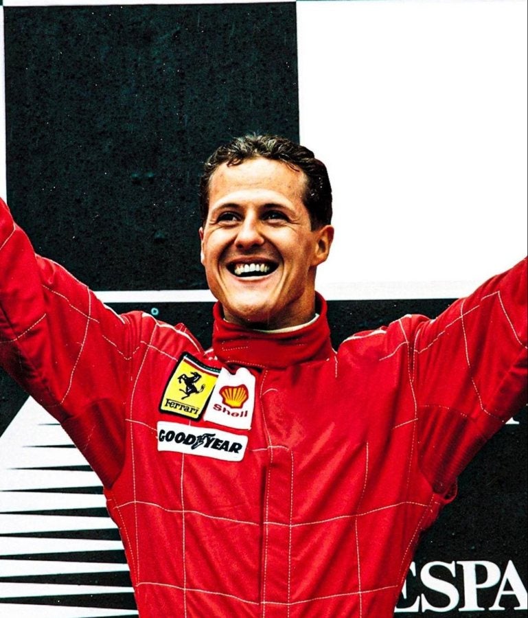 Michael Schumacher se encuentra detrás de CR7