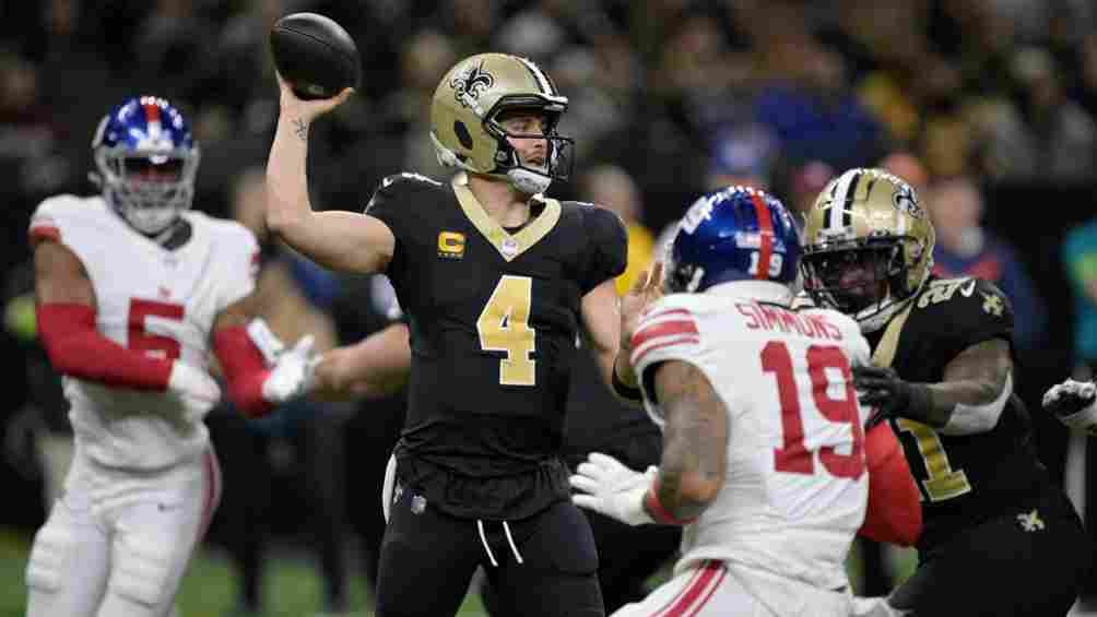 Los New Orleans Saints vencieron a los New York Giants