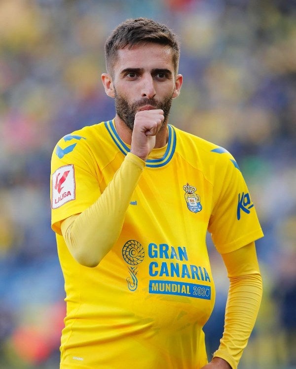 Francisco Jesús Crespo celebrando su gol 