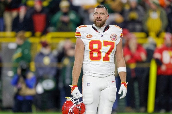 Travis Kelce es el jugador con más yardas de los Chiefs