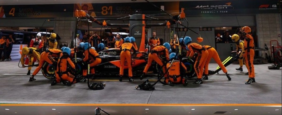 McLaren posee el récord de una parada en boxes