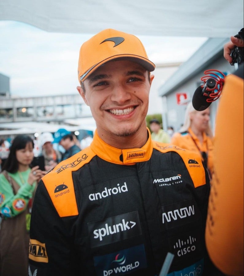 Lando Norris, piloto británico de McLaren