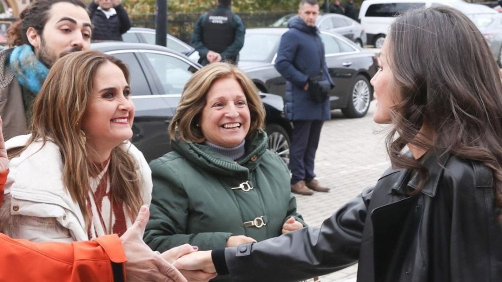 Reina Letizia en evento social