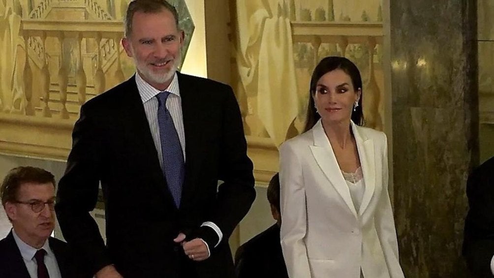 Rey Felipe y la reina Letizia