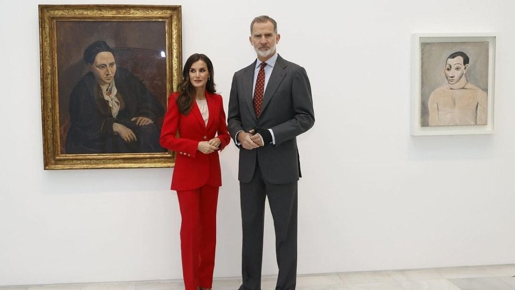 Rey Felipe y la reina Letizia