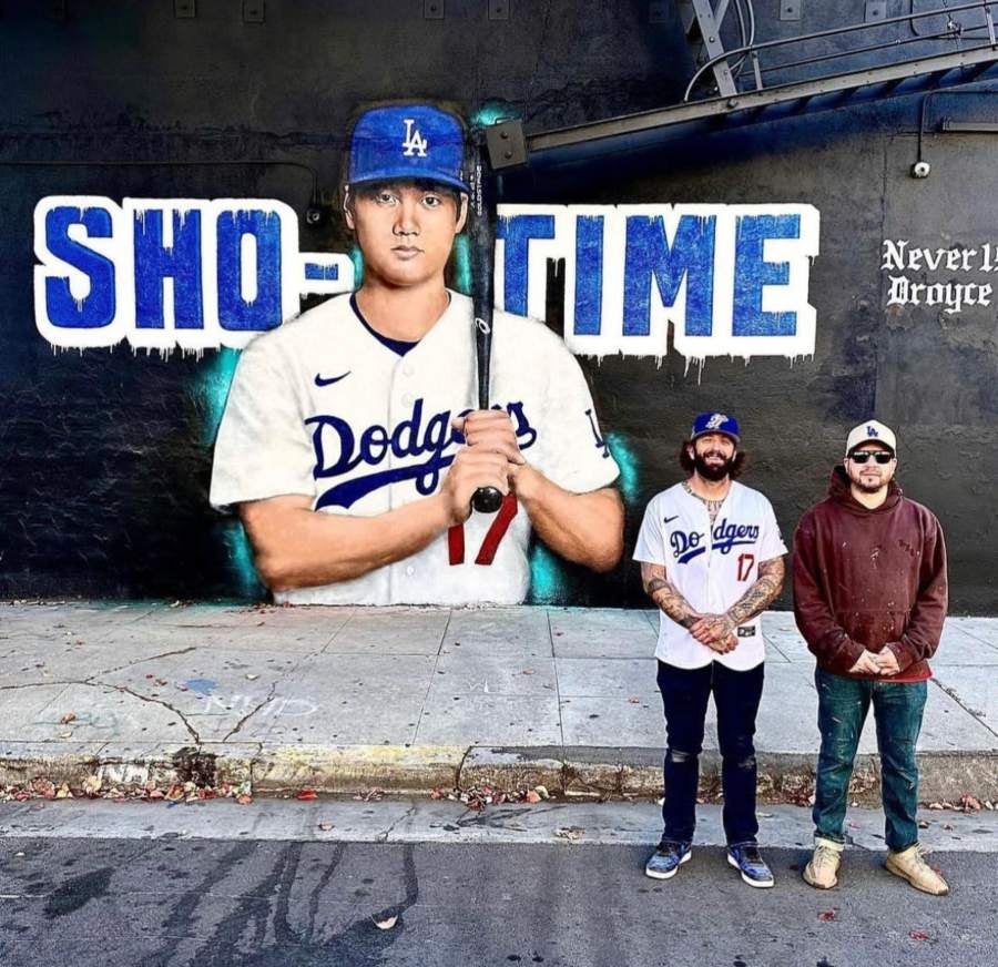 Mural de Shohei Ohtani en LA