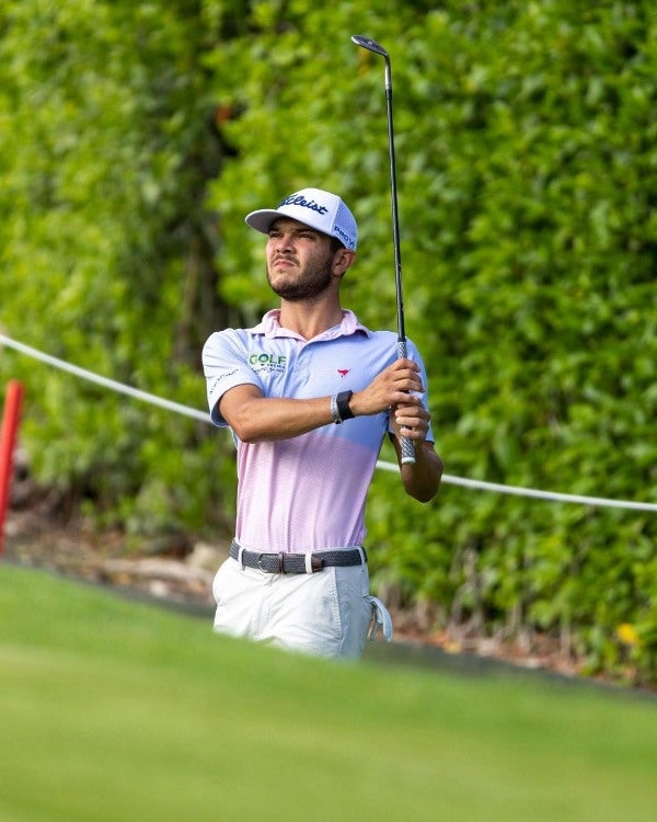 Pereda obtuvo la tarjeta para jugar en el PGA Tour