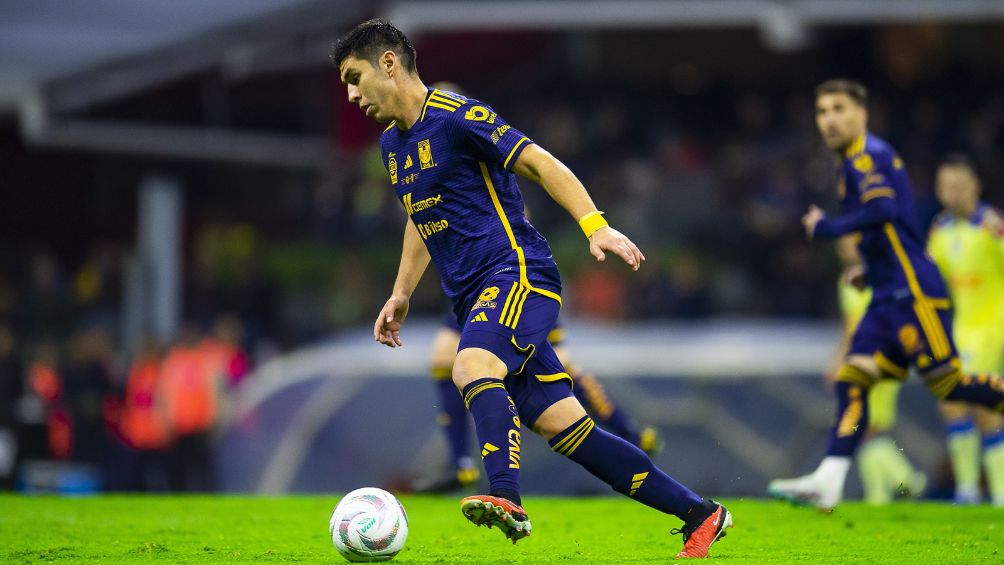 Jesús Angulo en el partido ante América