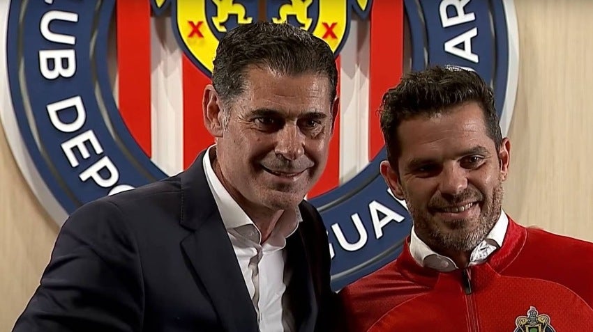 Hierro y Gago en la presentación 