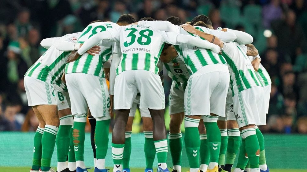 Betis se situa en la septima posición de la tabla