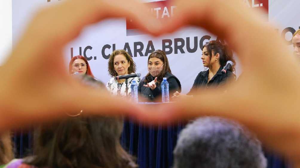 Clara Brugada planteó cinco puntos que en esta ciudad se tienen que considerar para impulsar el desarrollo.