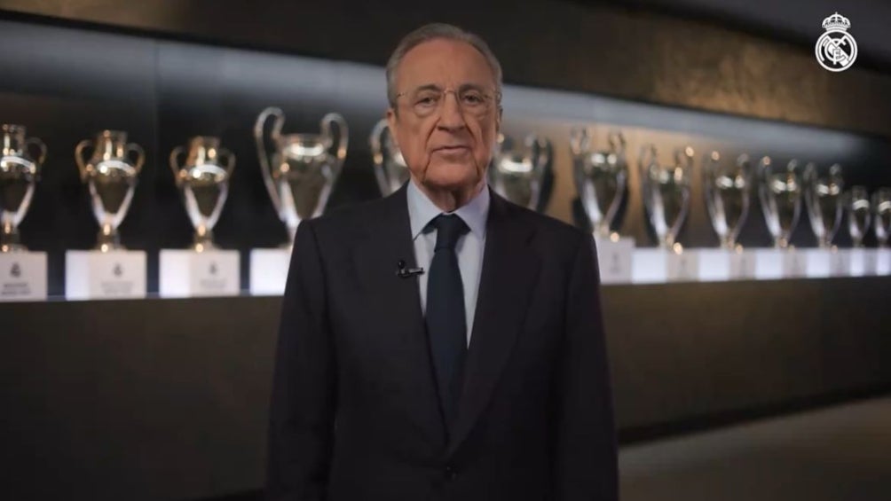 Florentino Pérez reitera su compromiso con la Superliga tras fallo judicial del TJUE