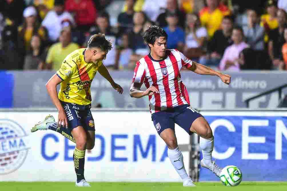 Luis Puente ante Morelia en la Liga de Expansión