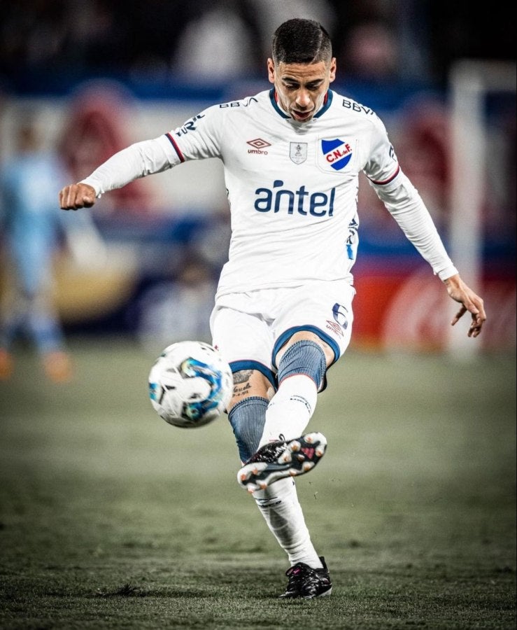 Cándido en su paso por Club Nacional