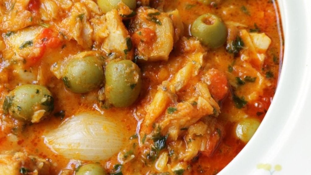 Bacalao a la vizcaína 