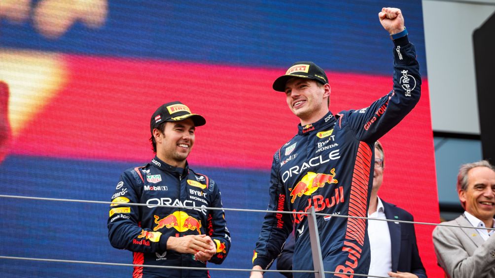 Sergio y Max han sido compañeros en Red Bull tres temporadas