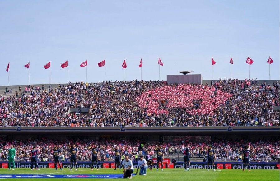 Pumas jugará dos partidos del CL2024 en CU a las 12