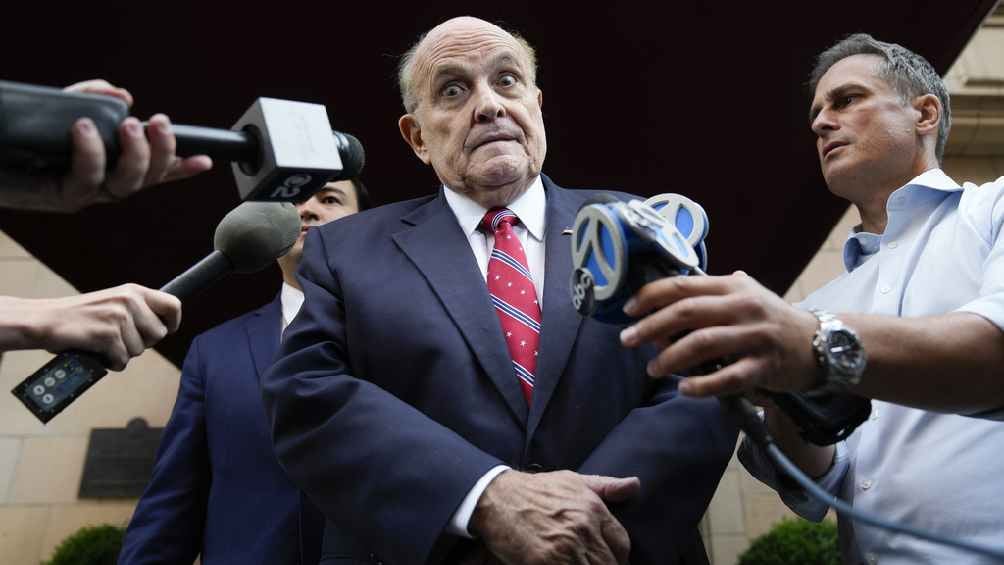 Rudy Giuliani se declara en quiebra tras la condena a pagar 148 millones de dólares