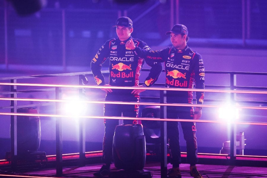 Max Verstappen y Sergio Pérez